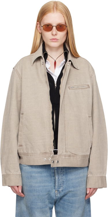 Jakke OUR LEGACY Our Legacy Miller Denim Jacket Beige | M2255MV, 0