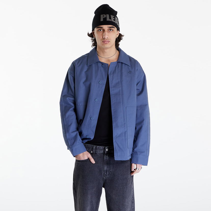 Jakke adidas Originals adidas Premium Essentials+ Classics Jacket Mørkeblå | IU2346