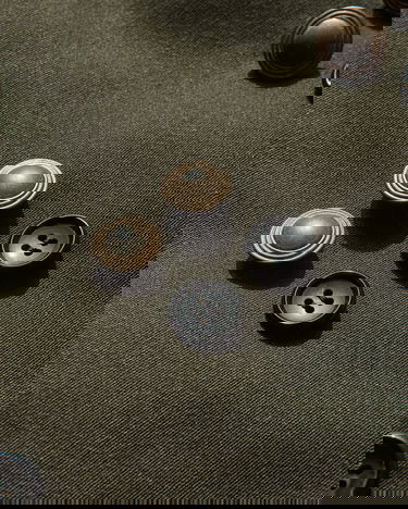 Jakke Comme des Garçons Wool Blazer Grøn | PP-J001-W25 1, 4