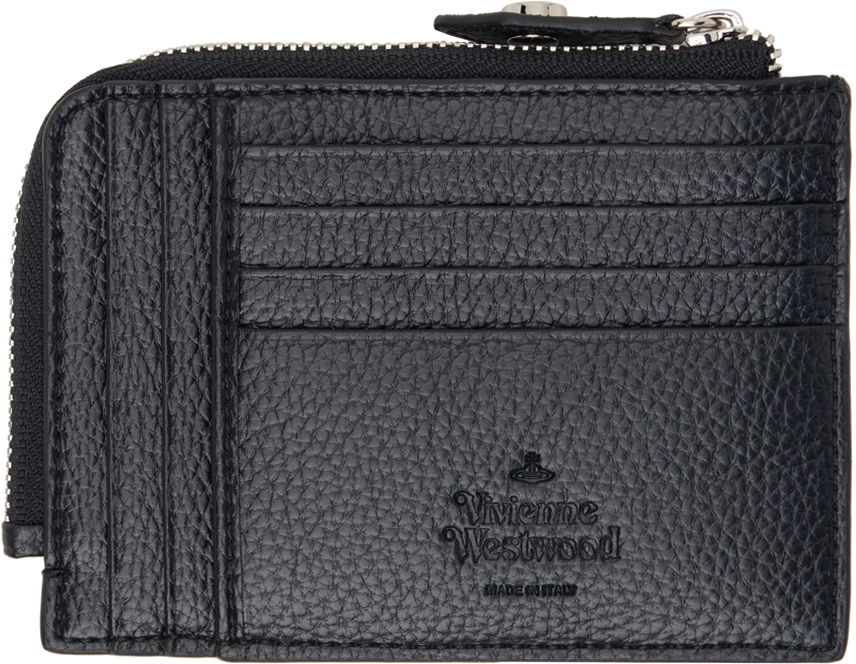 Tegnebog Vivienne Westwood Zip Card Holder Sort | 51120009U-S000D-, 1