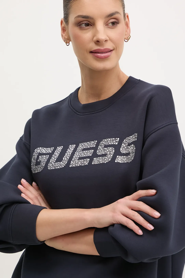 Sweater GUESS Guess Cecilia Sweatshirt Mørkeblå | V4BQ15K7UW2-A71W, 4