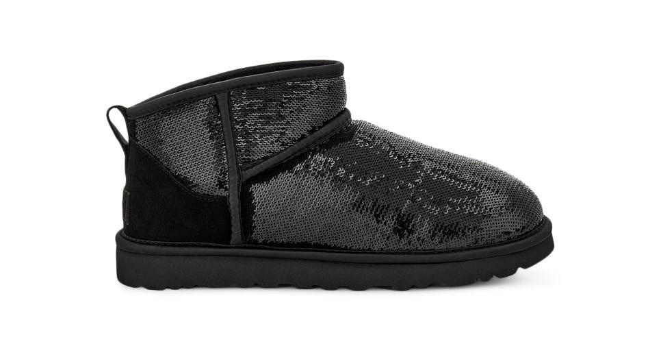 Sneakers og sko UGG Classic Ultra Mini Mirror "Ball Black" Sort | 1151616-BLK, 0