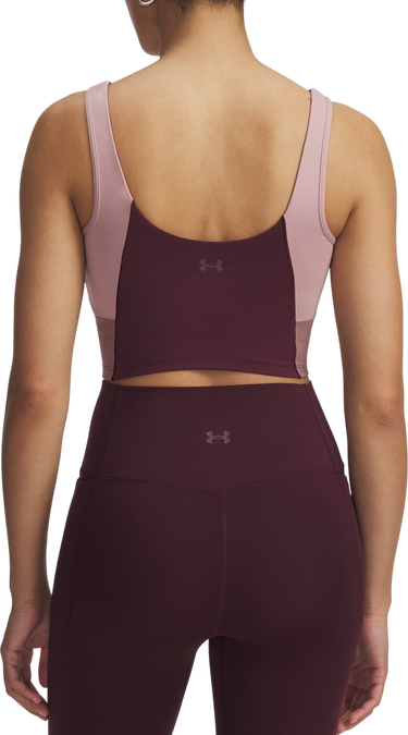 Crop top Under Armour Meridian Colorblock Tank Bourgogne | 6004001-651, 2