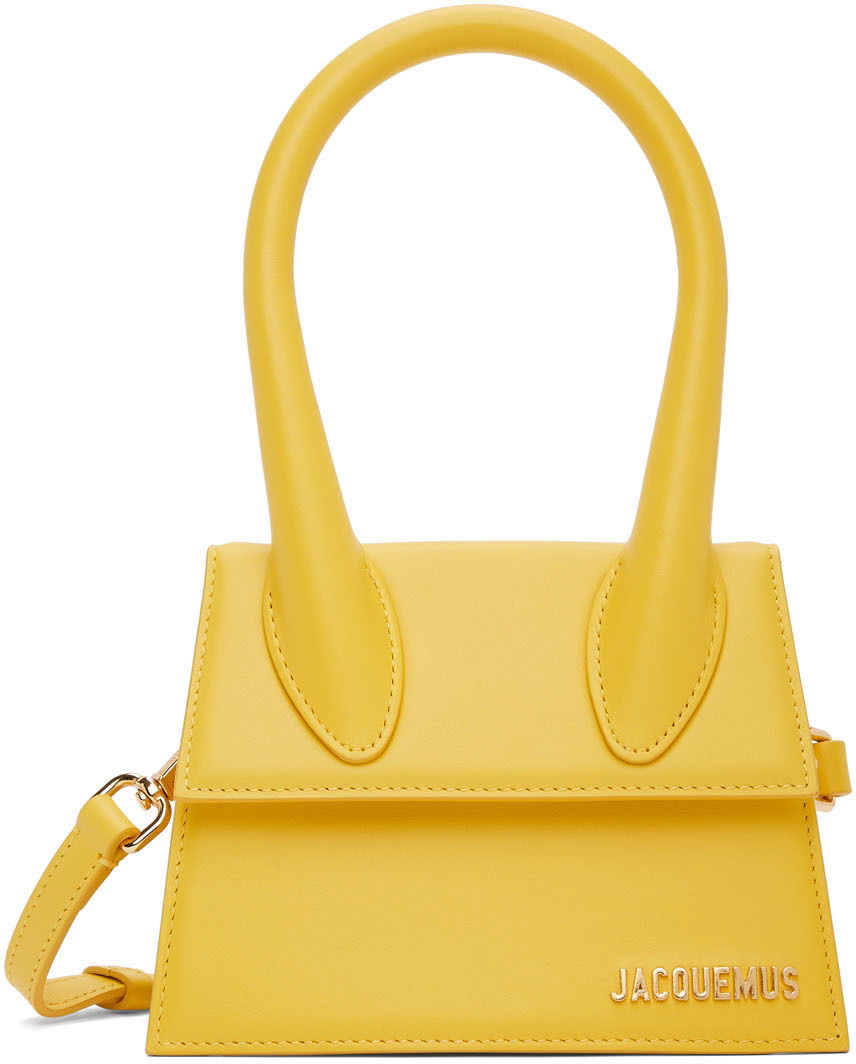 Skuldertaske Jacquemus 'Le Chiquito Moyen' Bag Gul | 22E213BA002-3061, 0