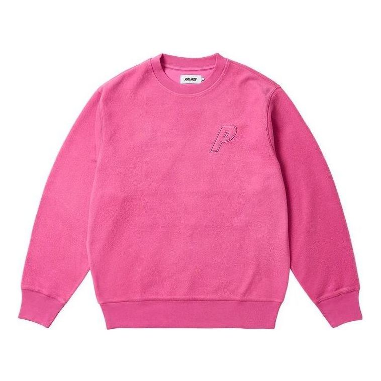 Sweatshirt Palace Palace Reverse P-3 Crew Lyserød | P25CS102