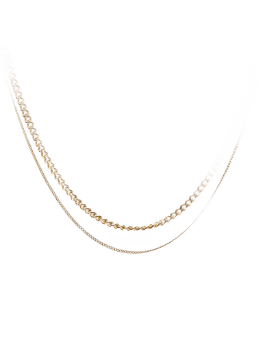 Halskæde A.P.C. Collier Minimal Necklace Metalisk | MEACC-M70680 RAA