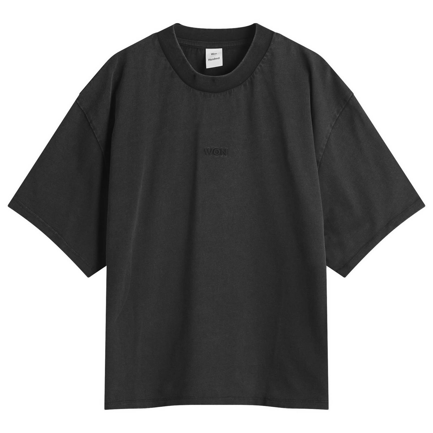 Crop top Won Hundred Staff Boxy T-Shirt, Size Large Sort | 3728-12089, 1