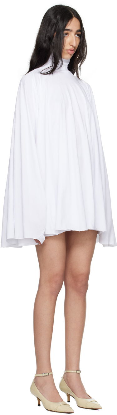 Kjole Maison Margiela MM6 Maison Margiela Jersey Mini Dress Sort | S62DA0038 M20115, 4