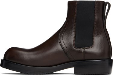 Sneakers og sko Dries Van Noten Dries Van Noten Leather Chelsea Boots Brun | 252-021703-105, 2