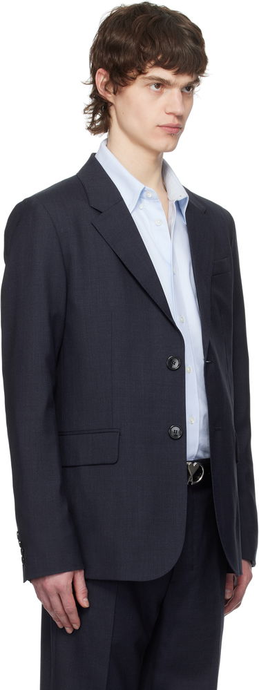 Bukser AMI AMI Paris Two Buttons Wool Blazer Mørkeblå | HBV008.WV0043, 1