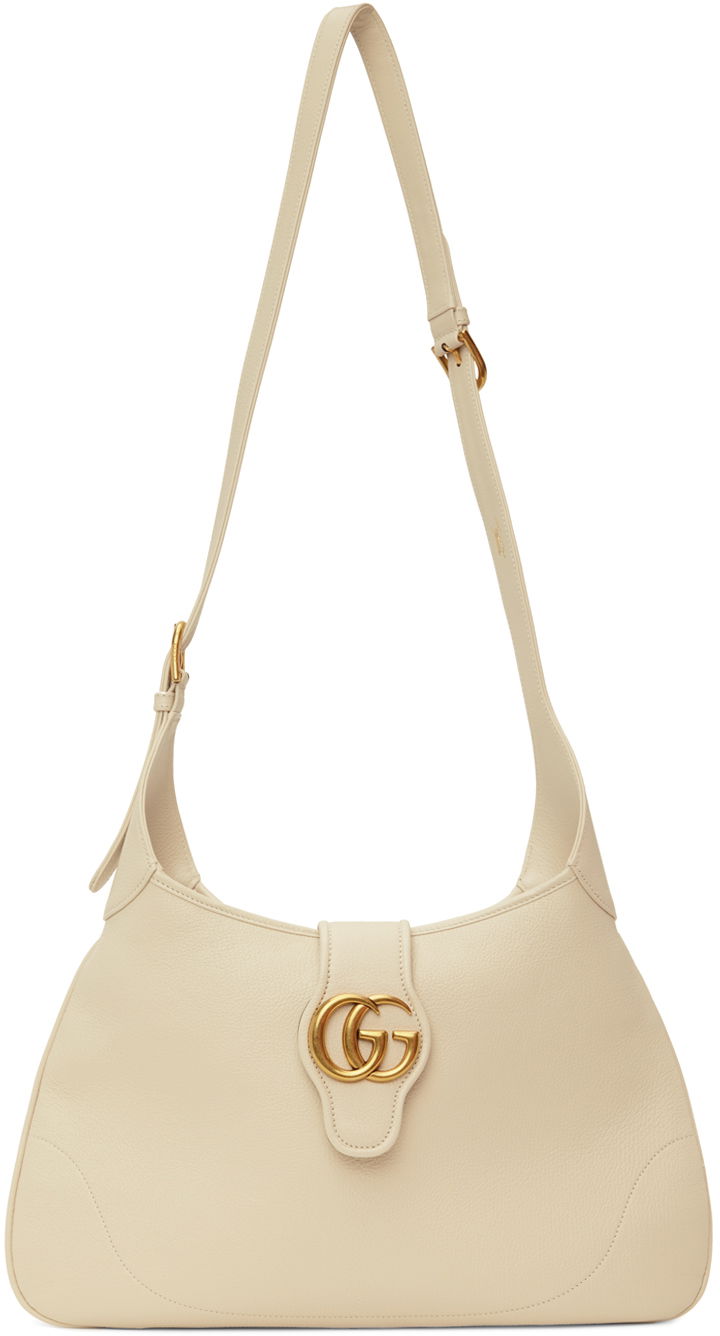 Skuldertaske Gucci Medium Double G Aphrodite Shoulder Bag Beige | 726274 AABE9, 0
