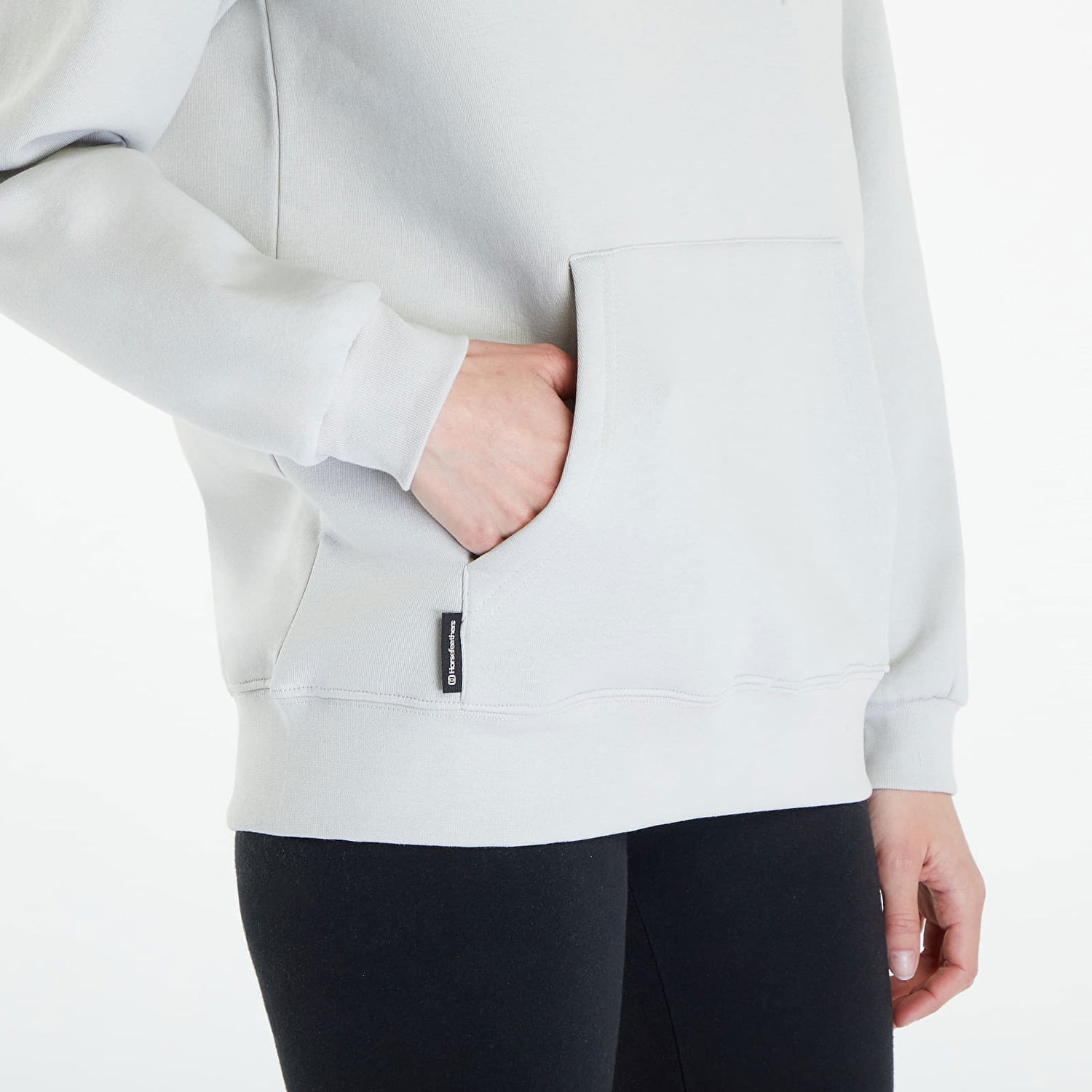 Sweatshirt Horsefeathers Nita Sweatshirt Cement Grå | SW903B, 1
