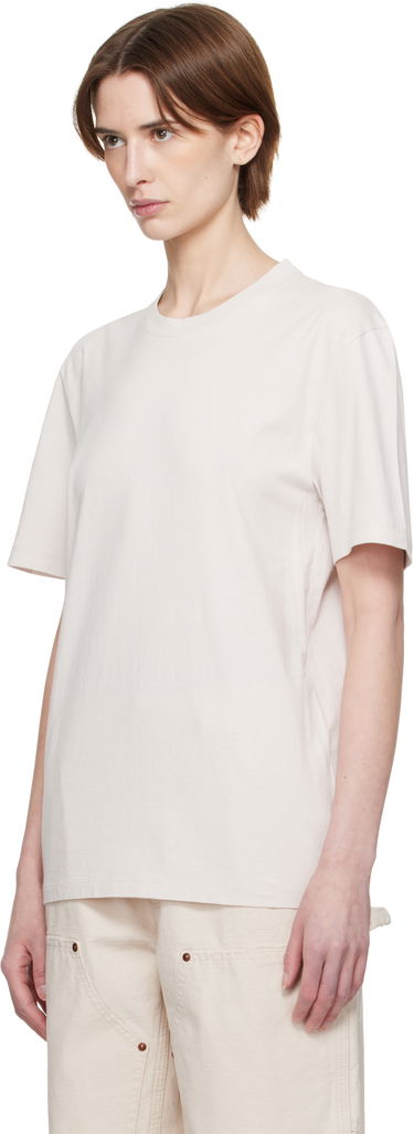 T-shirt Maison Margiela Maison Margiela Cotton T-Shirt Beige | S50GC0710 S23973, 4