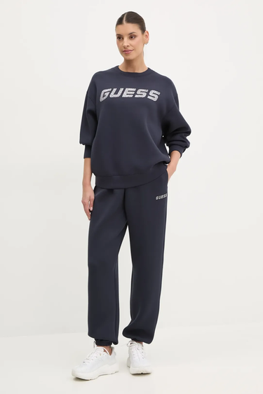 Sweater GUESS Guess Cecilia Sweatshirt Mørkeblå | V4BQ15K7UW2-A71W, 1