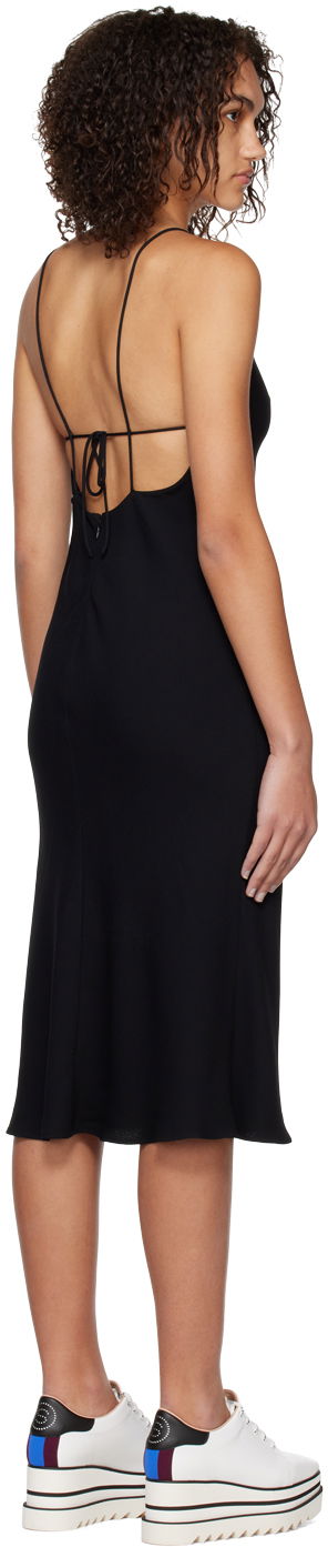 Kjole Stella McCartney Paneled Slip Dress Sort | 6A01573AU354, 2