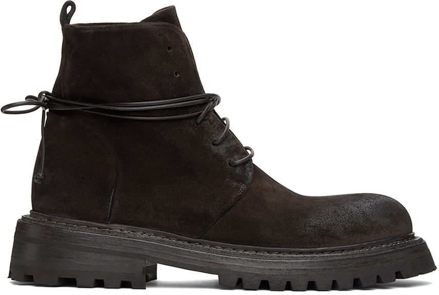 Tøj Marsèll Marsèll Carrucola Suede Boots Brun | MM4025 186460, 0
