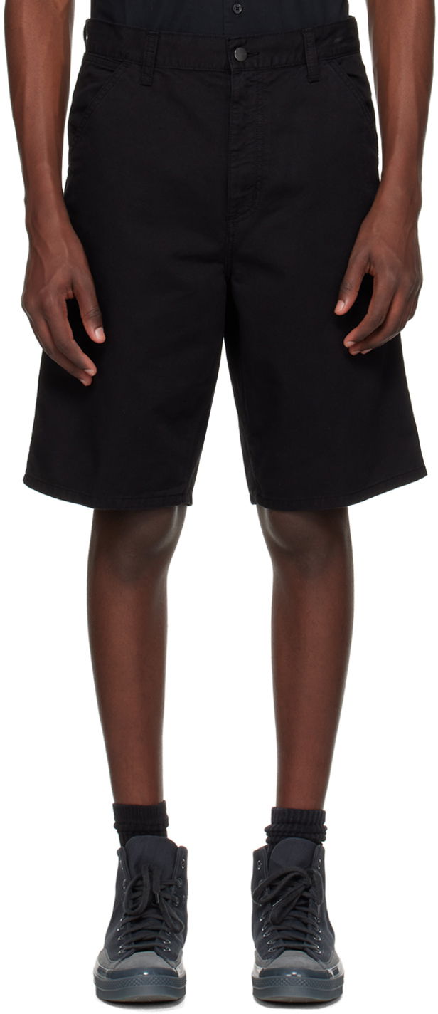 Shorts Carhartt WIP Single Knee Cotton Shorts Sort | I031504