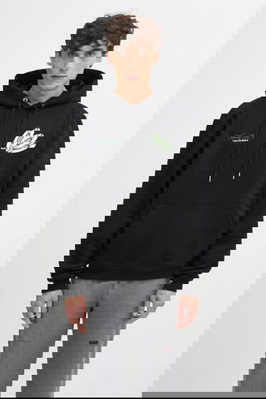 Sweatshirt Filling Pieces Hoodie DJ United By Rhythm Print Sort | 422532501241, 2
