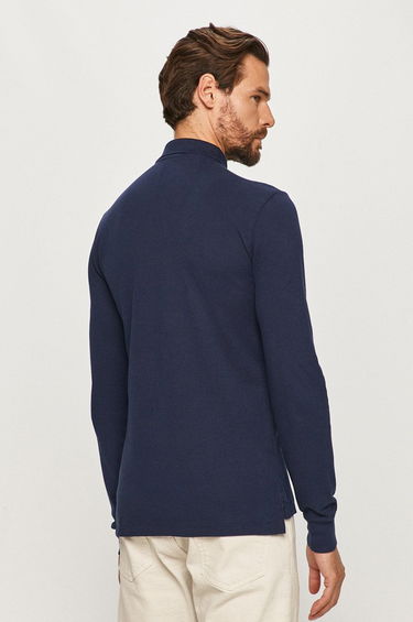 Polo skjorte Polo by Ralph Lauren Slim Fit Polo Mørkeblå | 710681126038, 3
