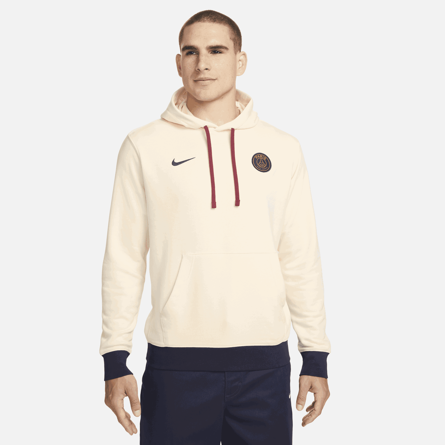 Sweatshirt Nike Football Paris Saint-Germain Club Hvid | DV4963-113, 0