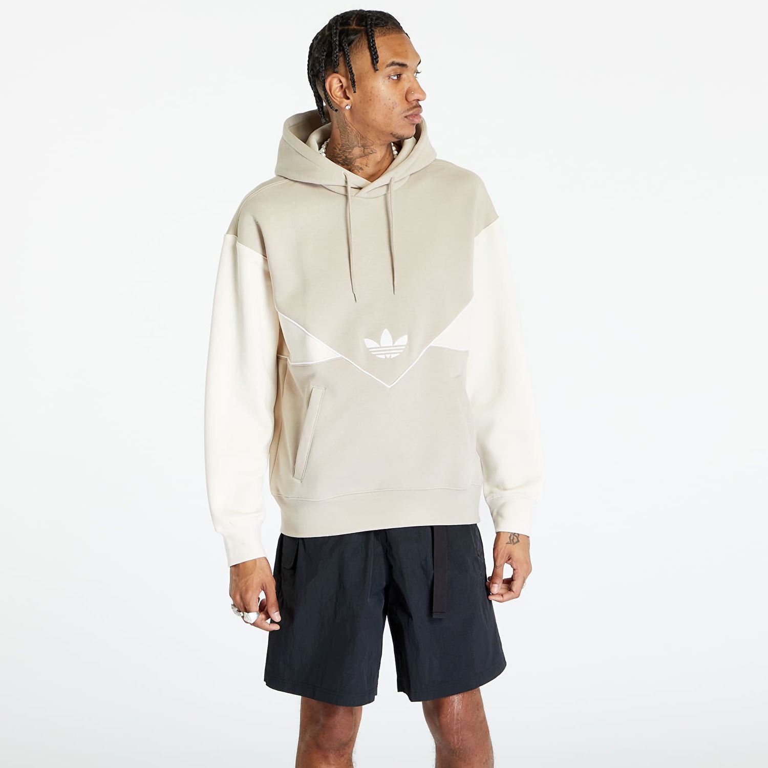 Sweatshirt adidas Performance Men's C Hoodie Beige Hvid | IM4419, 0