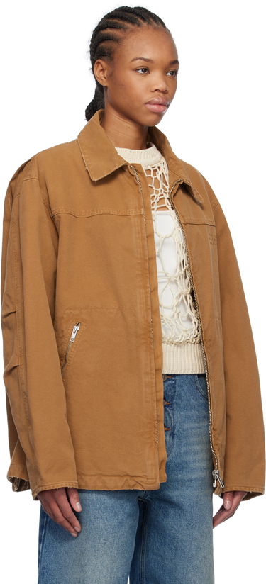 Jakke Maison Margiela MM6 Maison Margiela Canvas Jacket Brun | SH0AM0048 M35249, 1