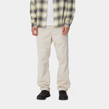 Bukser Carhartt WIP Relaxed Fit Cotton Twill Pants Beige | I034233_99, 0