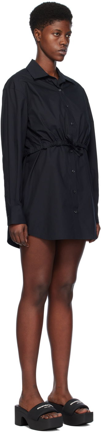 Kjole Alexander Wang Layered Shirt Dress Sort | 4WC1246245, 1