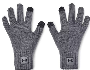 Handsker Under Armour Halftime Knit Gloves Grå | 1373157-013, 0