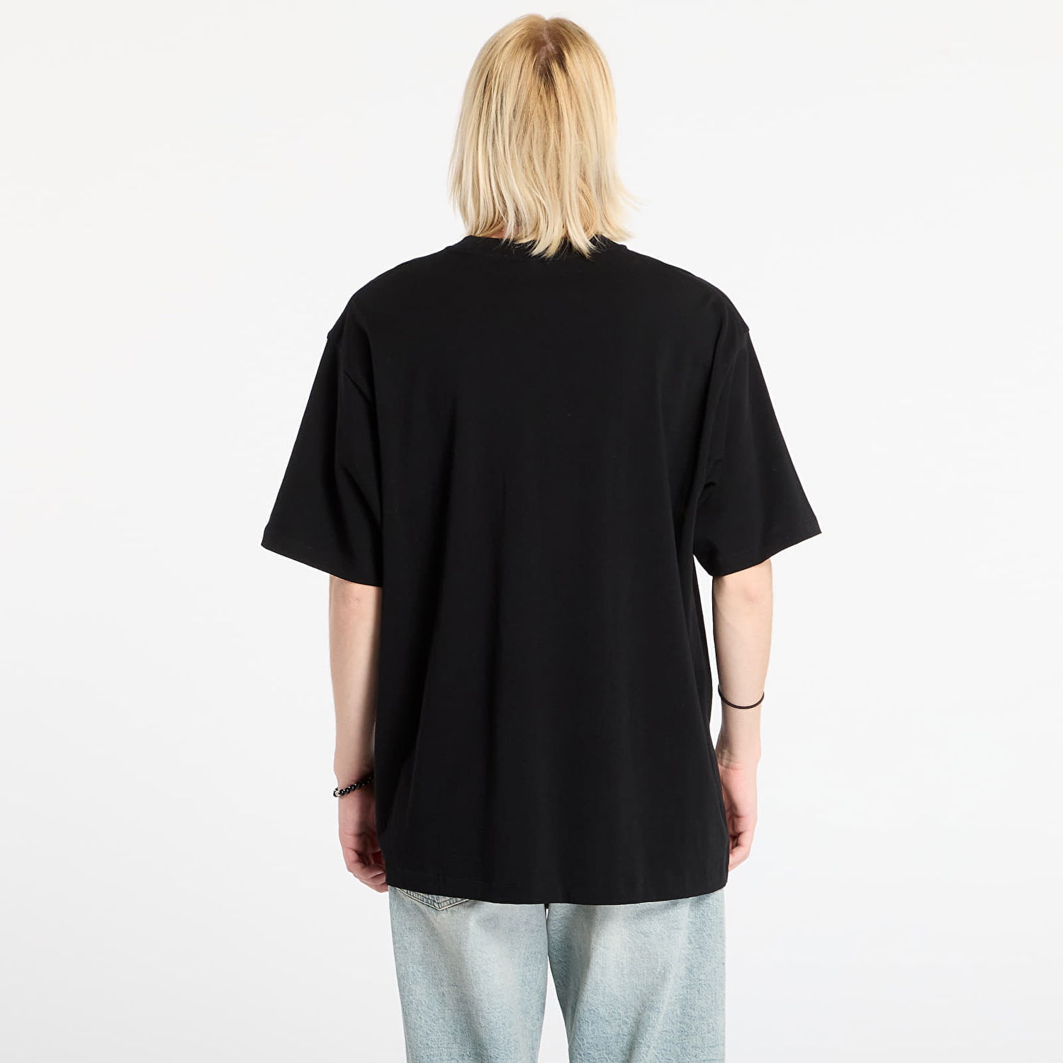 T-shirt BAPE Wild Leopard Pattern Bape Sta Logo Relaxed Fit T-shirt Sort | 001TEL801305MBLK, 1