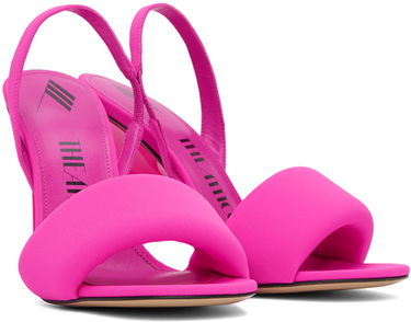 Skopleje The Attico Attico Rem Heeled Slingback Sandals Lyserød | 236WS522 E075, 3