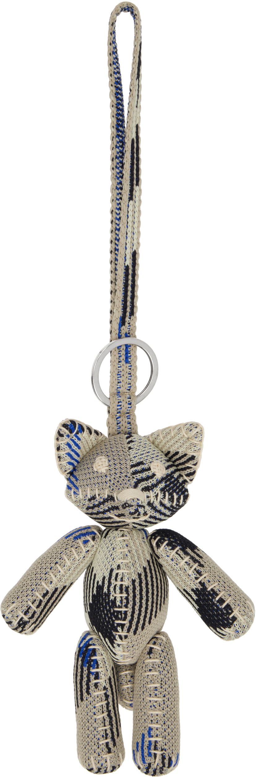 Nøgleringe Burberry Burberry Foxy Knitted Charm Keychain Flerfarvet | 8103390