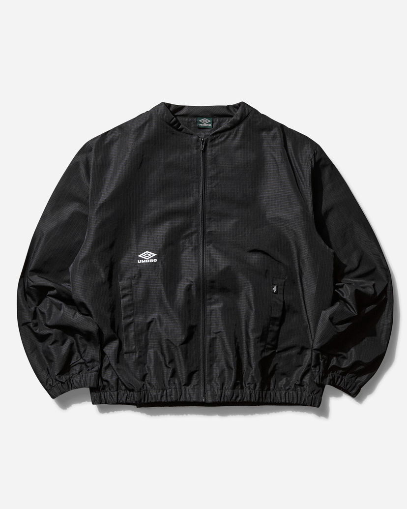 Vindjakke Umbro Check Bomber Jacket Sort | UBMW0263FA166 BLU0036