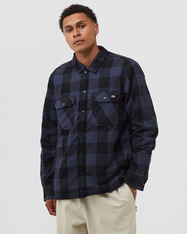 Skjorte Dickies LINED SACRAMENTO Mørkeblå | 196248280585, 1