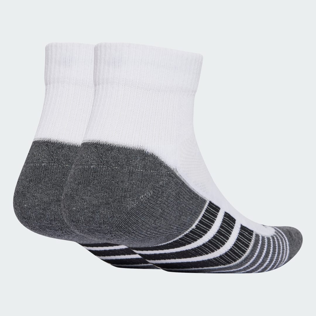 Sokker adidas Performance Performance Cushioned Quarter Socks 3 Pairs Hvid | JD9574, 0