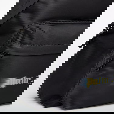 Rygsæk Palm Angels Palm Angels Blurred Logo Big Backpack Sort | PBNB018F25FAB0011016, 3