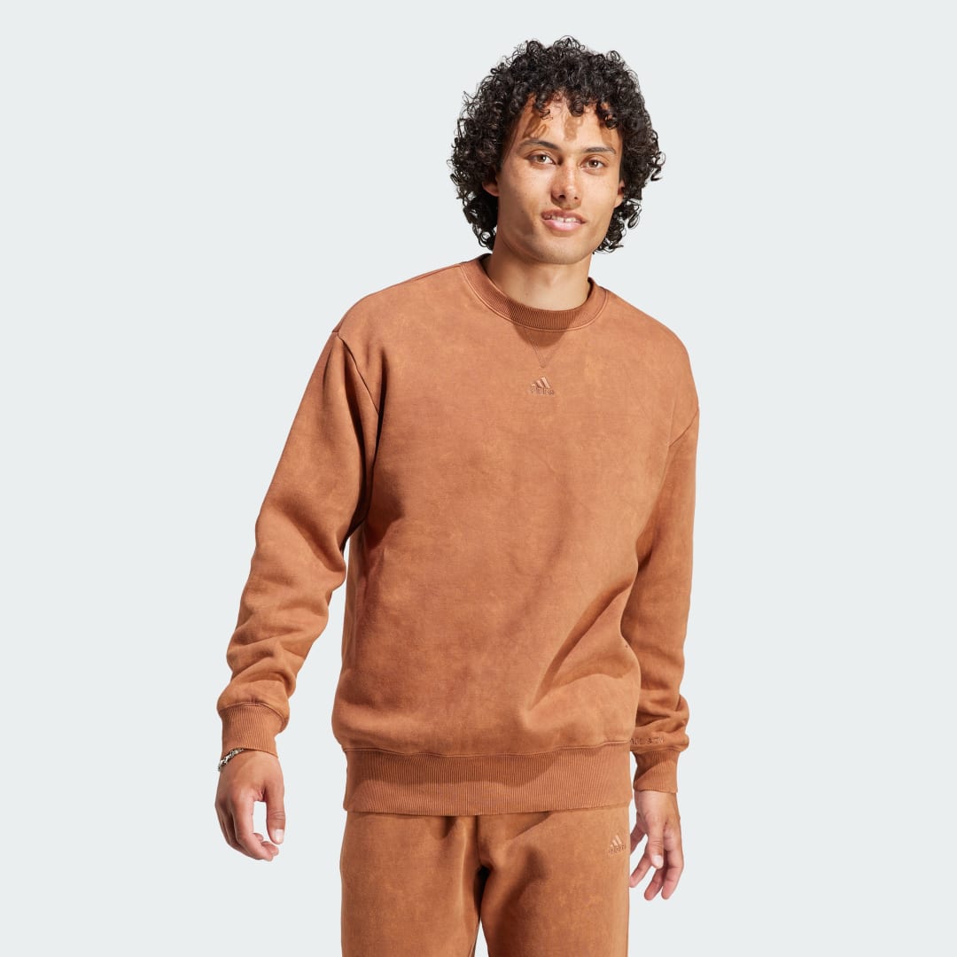 Sweater adidas Performance Sportswear ALL SZN Orange | IJ6927, 1