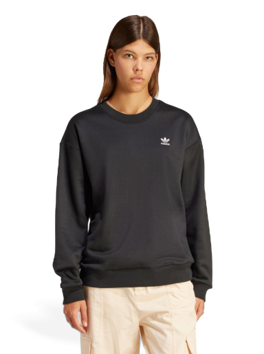Sweater adidas Originals Trefoil Loose Crewneck Sort | IU2410