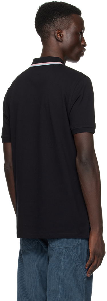 Polo skjorte Paul Smith PS Paul Smith Broad Stripe Zebra Polo Sort | M2R-151LE-M21511-79, 2