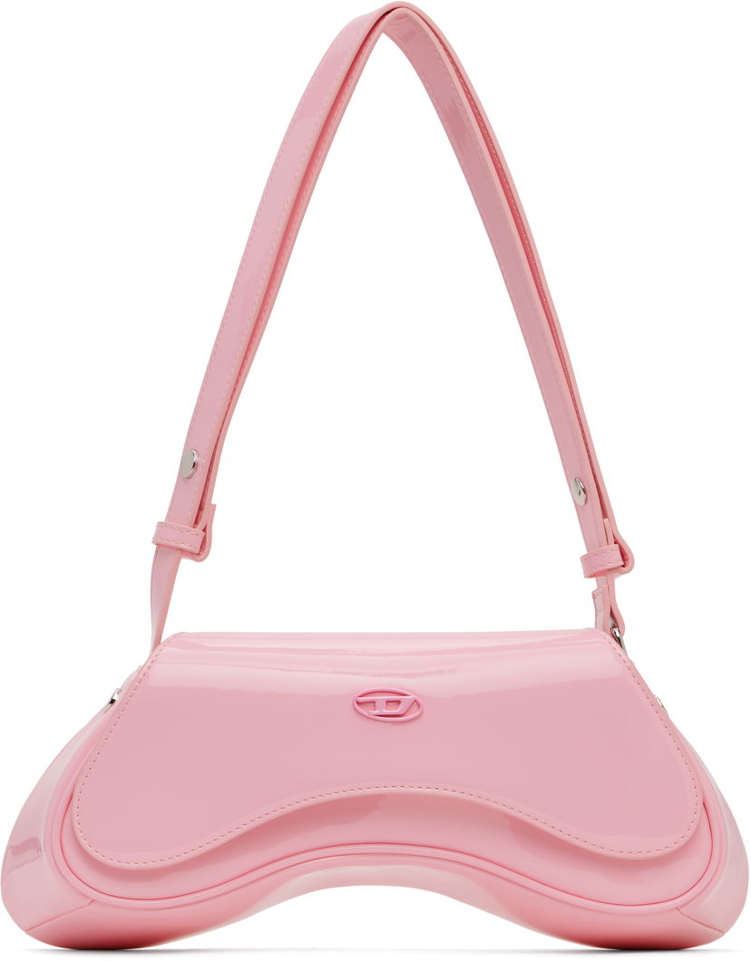Håndtaske Diesel Diesel Play Crossbody Bag Lyserød | X10221 P6255
