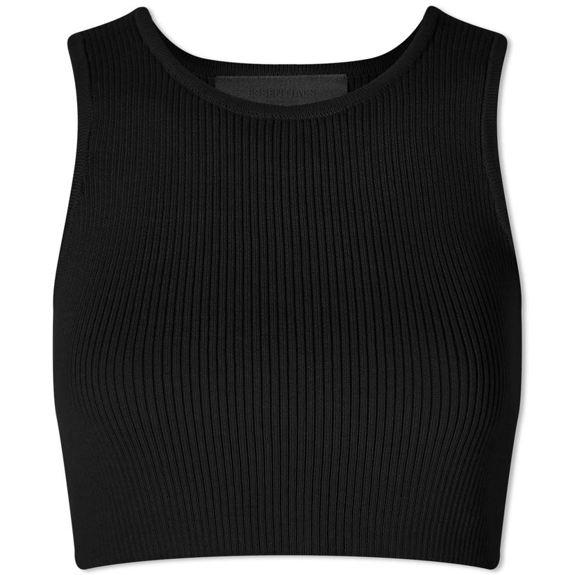 Crop top Fear of God Essentials Sport Tank Top Sort | 192BT235340FW