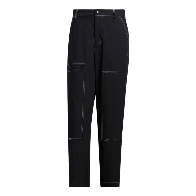 Bukser adidas Originals Workwear Woven Pants Sort | HY7249