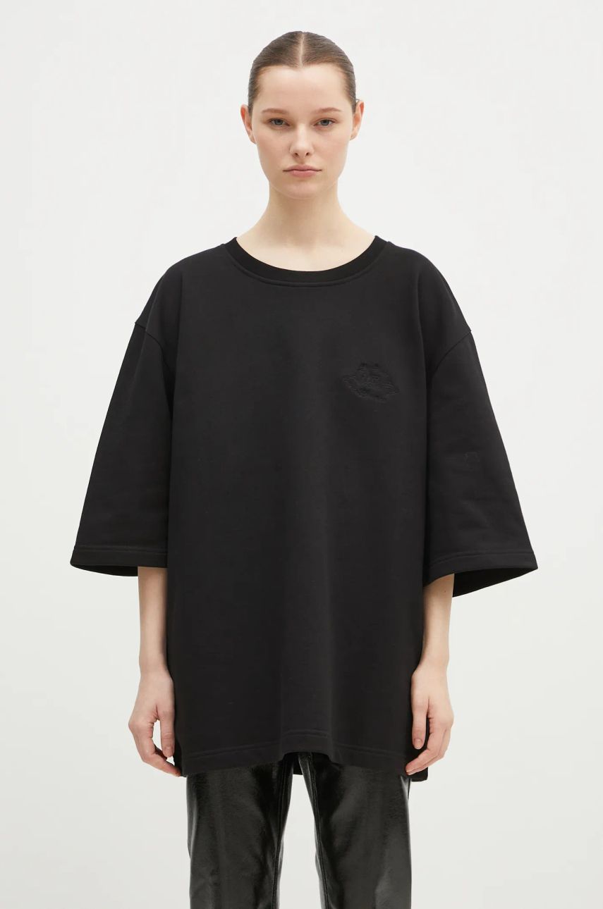 T-shirt Fiorucci Angel Black T-Shirt Sort | U01FPSCR109CJ05BK01, 0