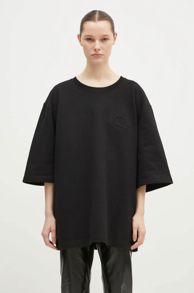 T-shirt Fiorucci Angel Black T-Shirt Sort | U01FPSCR109CJ05BK01