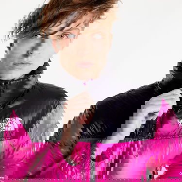 Puffer jakke The North Face Nuptse Short Jacket Lyserød | NF0A5GGE1461, 3