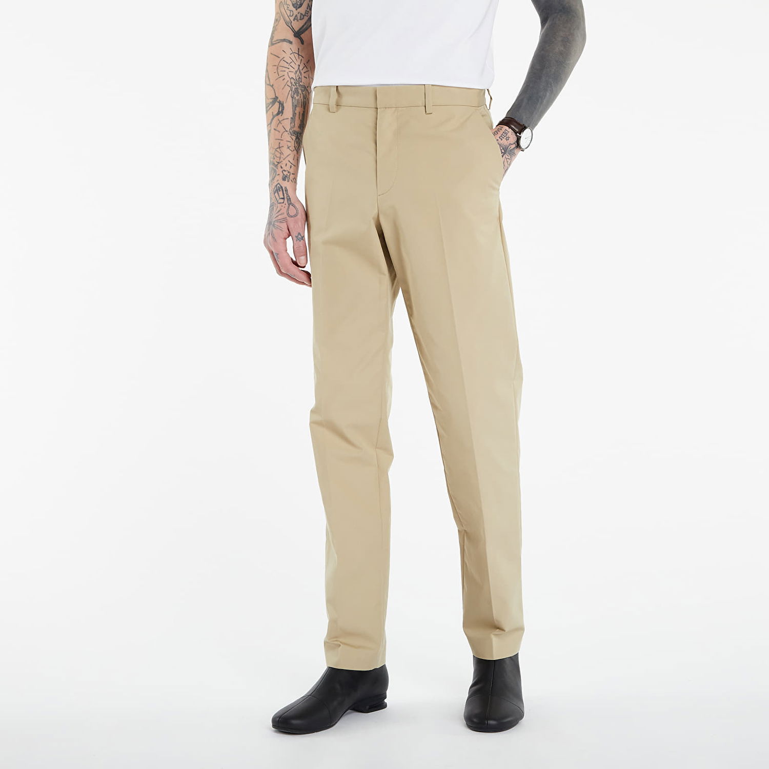 Bukser A.P.C. Barnabe Chinos Pants Beige | COEQX-H08351, 0