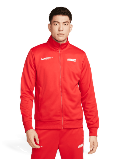 Jakke Nike Sportswear Standard Issue Jacket Rød | FN4902-657