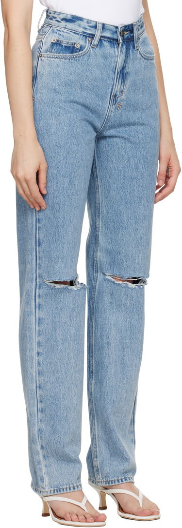 Jeans Ksubi Playback Authentik Trashed Denim Jeans Blå | WCO23DJ002, 1