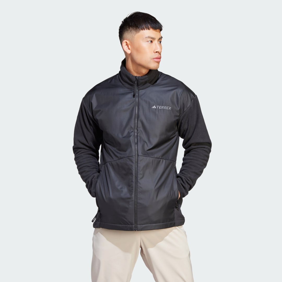 Jakke adidas Performance Terrex Multi Wind Fleece Jacket Sort | IJ0543, 0