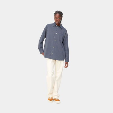 Skjorte Carhartt WIP Kyle Shirt Blå | I032279_1PW_XX, 2